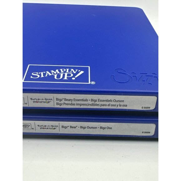 Stampin Up Sizzix Bigz Die Build A Bear Workshop Beary Essentials Set - Picture 3 of 5